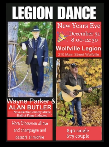 Poster for New Years Eve Dance