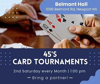 Poster for 45s Card Tournament