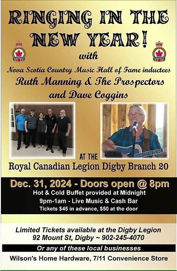 Poster for New Year's Eve Dance