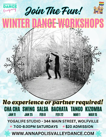 Poster for Tango Dance Workshop