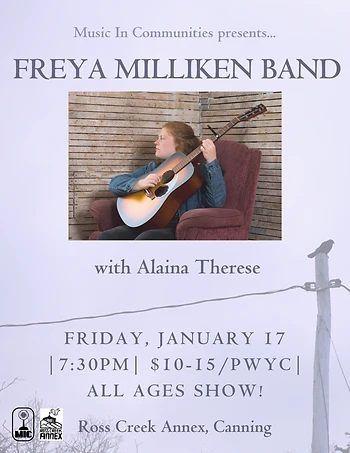 Poster for Freya Milliken Band